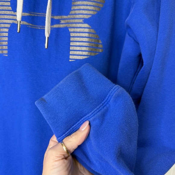 Under Armour blue hoodie sweatshirt size XL - Picture 4 of 9